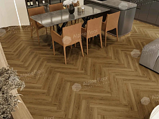 Виниловый ламинат Alpine Floor Parquet LVT Дуб Капелла 590x118x2.5 мм, ECO-16-31
