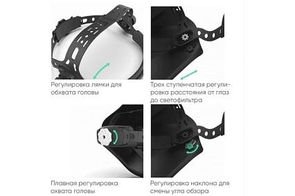 Сварочная маска Элемент DIN 9 Fitsiz Company FSC-1.04.311.1