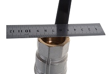 Шаровой кран RUB 1&quot; DN25 PN40, ВР-ВР, серия VERONA (S.85), усиленный, ручка S85F01