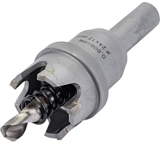 Коронка по металлу HM (24х12 мм; хвостовик 10 мм; комплект) D.BOR HS-HM-12-024-T