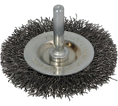 Щетка дисковая 120х20 мм, с хвостовиком, сталь Faster Tools 3495