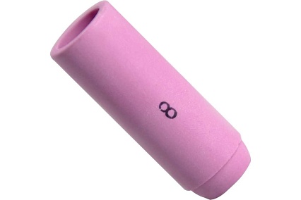 Сопло керамическое №8 Basic L47 мм, d12.5 мм, 10 шт Оберон TW 17-18-26 BS10N46.10