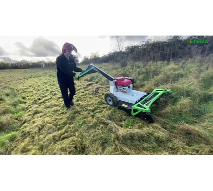 Ручная самоходная косилка для высокой травы и сложных условий ATTILA AH-75 ETESIA AH75