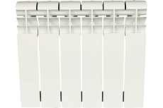 Биметаллический радиатор Rommer Profi BM 350 BI350-80-80-130 6 секций RAL9016 86630