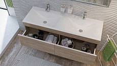 Мебель для ванной Velvex Pulsus 140 см дуб сонома