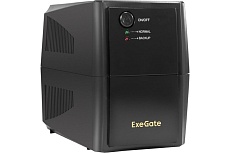 Источник бесперебойного питания Exegate Power Back BNB-500.LED.4C13 500VA 300W, LED, 4*C13, Black 294607