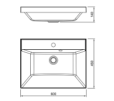 Раковина Style Line Asti 60 см серый шелк СС-00002469