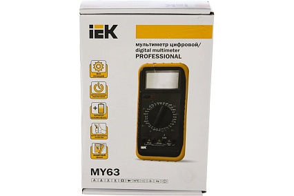 Цифровой мультиметр IEK Professional MY63 8553725 TMD-5S-063