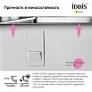 Кухонная мойка Iddis Edifice EDI21G0i77 21 см графитовый