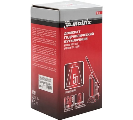 Бутылочный домкрат Matrix MASTER 50721