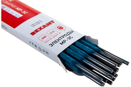 Электрод MP-3C (450 мм, 4 мм, пачка 1 кг) Rexant 11-0956