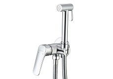 Смеситель Aquatek Вега AQ1019CR с гигиеническим душем, хром