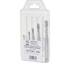 Набор машинных метчиков Bucovice Tools М3-М8 мм HSS 103008