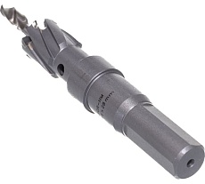 Коронка по металлу HM (16х28 мм; хвостовик 13 мм; комплект) D.BOR HS-HM-28-016-T