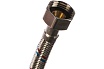 Подводка для воды СТМ сталь, 1/2", гайка-гайка, 30 cм CWFHF030