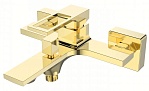 Смеситель для ванны BelBagno Luce LUC-VAS-ORO золото