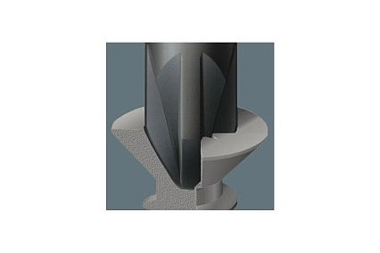 Шлицевая отвёртка для прецизионных работ WERA SL 0.30 x 1.8 x 40 мм WE-117993