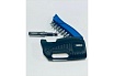 Набор бит с отверткой KS Tools TB 1/4" реверсивная трещотка, складывающийся 918.2855