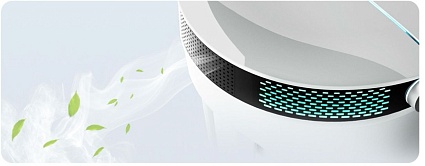 Электронный приставной унитаз Timo TЕ-741B с функцией биде