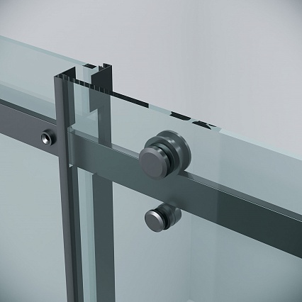 Душевой уголок Grossman Classic 120.K33.04.1090.21.00 100x90 прозрачный, черный матовый