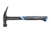 Молоток плотника Hoegert Technik монолитный, 600 г, с рукояткой из стекловолокна HT3B094