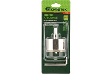 Сверло по керамической плитке и стеклу 45х55 мм Сибртех 72721