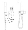 Смеситель Wonzon&Woghand WW-88809904-CR с гигиеническим душем, хром