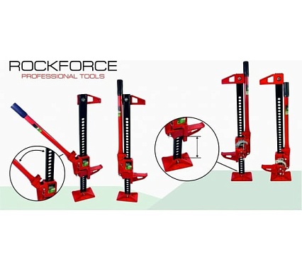 Реечный домкрат Rockforce 3 т, 33" RF-TRA8335(50656)