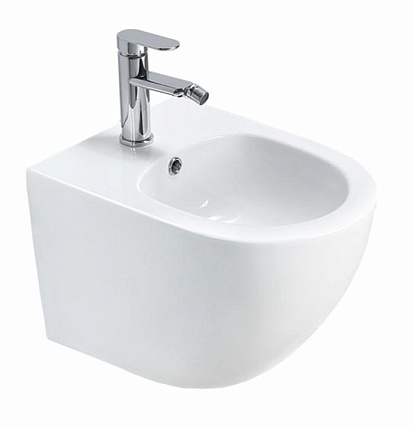 Подвесное биде Vincea Globo VB1-14S белый