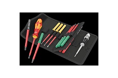 Набор бит с битодержателем WERA Kraftform Kompakt VDE 16 Universal 1 Tool Finder 1x9x98; PH1x157; PH2x157; PZ1x157; PZ2x157; 1x1x157; 1x2x157; TX10 WE-006607