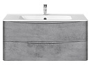 Тумба с раковиной Vincea Paola 100 см Beton