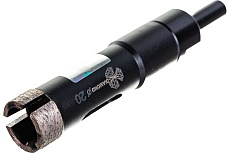 Коронка алмазная по керамограниту, серебряная пайка (20 мм) TRIO-DIAMOND GCB761