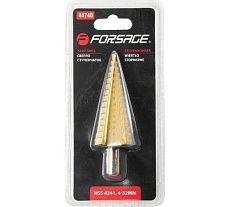 Сверло ступенчатое HSS 4241 4-32 мм Forsage F-44740(29853)