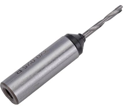 Сверло присадочное глухое 2.5x57x10 мм, для ЛДСП, монолитное, правое WOODWORK 320.025.R