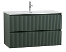 Тумба с раковиной BelBagno Uno 100 см Еловый матовый