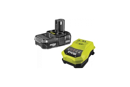 Набор Ryobi ONE+ RBC18L13 5133001908 аккумулятор (18 В; 1.3 А*ч; Li-Ion) и зарядное устройство