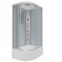 Душевая кабина Niagara NG 2310-14RF 120x80 стекло матовое, пульт управления, гидромассаж