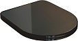Крышка-сиденье Kerama Marazzi Pompei PO.seat.01\BLK с микролифтом, черный
