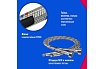 Гибкая подводка для смесителя 2 шт Lytcho в стальной оплетке, стальная гайка 300 мм 0505.093
