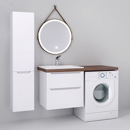 Тумба со столешницей Jorno Wood 120 см под стиральную машинку Тумба со столешницей Jorno Wood 120 см под стиральную машинку