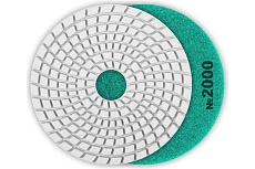 Алмазный гибкий шлифовальный круг для мокрого шлифования Зубр 100 мм, №2000 29866-2000