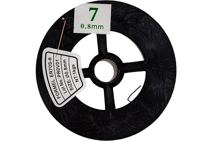 Проволока сварочная омедненная Welding Wire (0.8 мм; 1 кг; ER-70S-6) Formel FRM_08_1