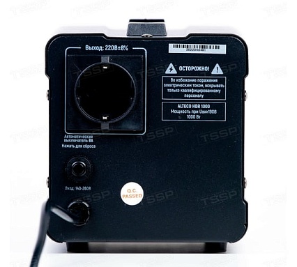 Автоматический стабилизатор напряжения Alteco HDR 1000 49091