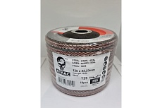 Диск лепестковый pro 125x22.2 мм, kx721, Р80 керамика, 10 шт Атлас 78072769414