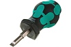 Короткая отвёртка для карбюраторов, шлицевая WERA 335 Stubby SL 5,5x1,0x24,5 мм WE-008842