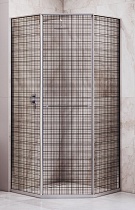 Душевой уголок RGW Stilvol SV-82 L 80x80 черная вуаль, хром 33328288-241L