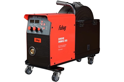 Сварочный инверторный полуавтомат Fubag INMIG 400T DG,DRIVE INMIG DG, шланг пакет, горелка FB 400,31440.2