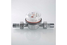 Комплект Valtec _3 VI7 Водосчетчик унив., квартирный, до +90 С, 1,5м3, 1/2&quot;, 110 мм VLF-15U + Редуктор давления с фильтром и манометром, от 2 до 5 бар 1/2 VT.082.N.04 VT.VI7.K3.VLF.082
