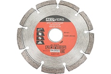 Круг алмазный сегментный по бетону и кирпичу (125х22.23 мм) Redverg 6621276