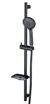 Душевой гарнитур Aquatek Вега AQ2011MB черный матовый